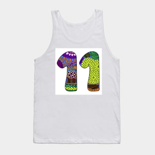 Alphabet 164 (Style:4) Tank Top